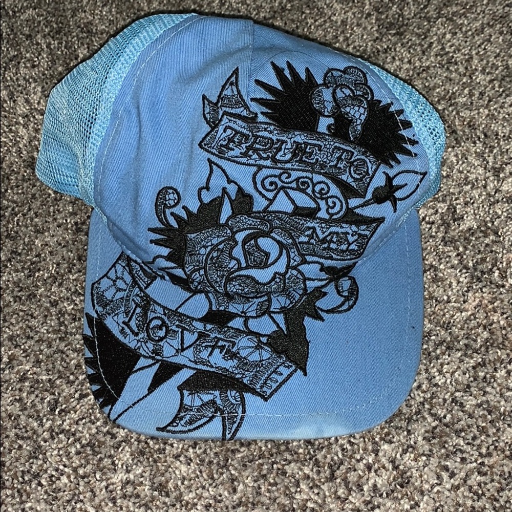 Ed hardy ajustable ball cap